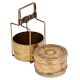 Traditional Brass Tiffin Box With Two Container