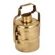 Traditional Brass Tiffin Box With A Small Fixed Container On Top