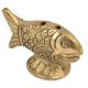 Brass Incense Holder Fish Feng Shui Good Luck