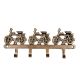 Brass Three Cycles Wall Hook Hanger