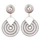 Disc Filigree 92.5 Sterling Silver Handcrafted Dangle Drop Earrings