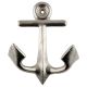 Silver Anchor Iron Hook