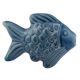 Blue Cute Fish Shape Ceramic Decor pull knobs