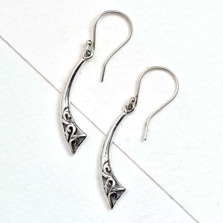 Contemporary 92.5 Sterling Silver Earrings For girls