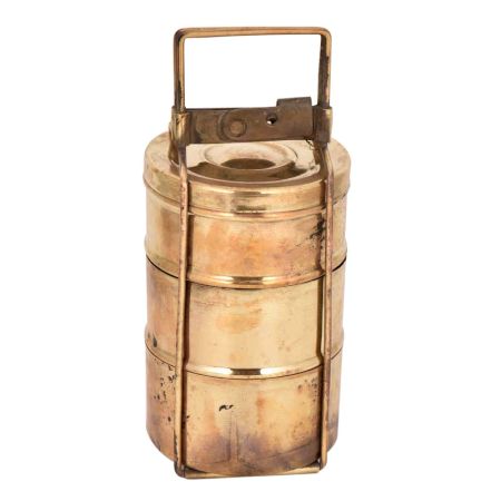 Vintage Brass made Lunch Box
