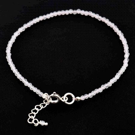 Clear Quartz Beaded bracelet for women and girls
