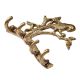 Handmade Brass Parrot On A Branch Key Holder Home Decor