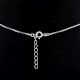 92.5 Sterling silver Chain Engraved Round Pendant For Women