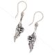Leaf Flower 92.5 Sterling Silver Earrings Daily Wear For women