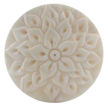 Cream Calendula Bon Bon Bone Cabinet Knobs