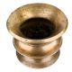 Traditional Brass Water pot With A wide Mouth and Robust centre