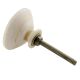 Cream Calendula Bon Bon Bone Cabinet Knobs