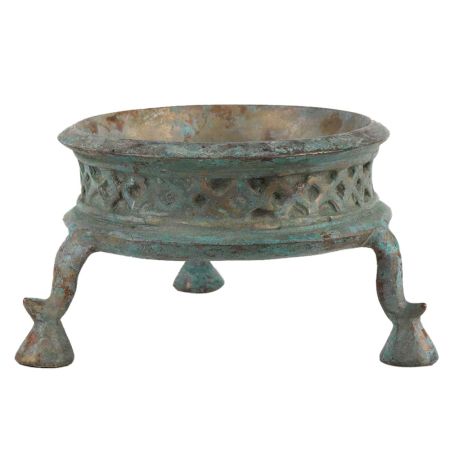 Brass Three legged Brass Stand Planter Stand