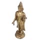 Brass Standing Buddha Statue