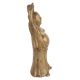 Brass Standing Laughing Buddha Statue