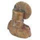 Brass Indian Solider Bust With Turban And Uniform