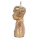 Brass Military Statues Sculpture Bust