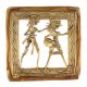 Dhokra Art Painting Wall DÃ©cor Of A Musician Couple