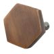 Metallic Brown Hexa Iron Cabinet Knob