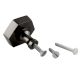 Platinum Grey Hexa Iron Cabinet Knob