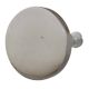Platinum Grey Round Iron Cabinet Knob