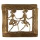 Dhokra Art Adivasi  Couple Wall Hanging