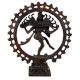 Brass Natraja Statue Dancing Shiva With Rings Of Flame