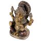 Brass Ganesha Statue Puja Offering For Temple Decoration