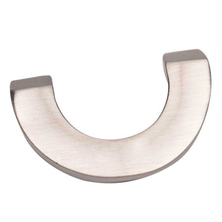 Brass Brushed Silver Color U Shape Cabinet pull Handle knob