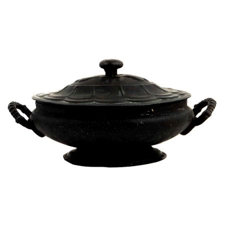 Brass Cooking Pot With Lid with Knob Finial