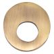 Brass Modern Cabinet Drawer Pull Oval Shape in Antique Gold Finish