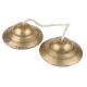 Brass Manjeere Clash Cymbals Hindu Musical Instrument