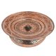 Handcrafted Copper InlaidÂ BidriÂ Basin Silapchi
