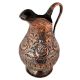 Copper Jug With Islamic Scrolling Motifs And Foliage