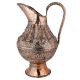 Repousse Copper Water Pitcher Jug