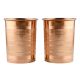 Copper Glasses Tableware In Pair
