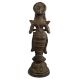 Handcrafted Standing Deep Laxmi Statue Holding Diya