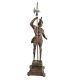 Handmade Roman Male Soldier Brass Statues