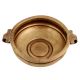 Brass Urli With Side Handles Home Decoration Bowl