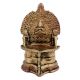 Brass Gaja lakshmi Lamp Jumbo Vilakku oil lamp
