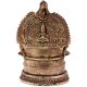 Golden Lakshmi Diya Brass Oil Lamp