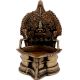 Hindu Goddess LakshmiÂ Brass Oil Lamp