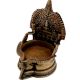Hindu Goddess LakshmiÂ Brass Oil Lamp