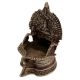 Festive Goddess Lakshmi Brass Oil Lamp