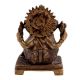 Brass Ganesha Statue Sitting On A Chowki