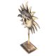 Brass Sun God Face On Stand