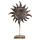 Brass Sun God Face On Stand