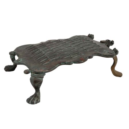 Hand made Vintage Brass Grater With Four Legs