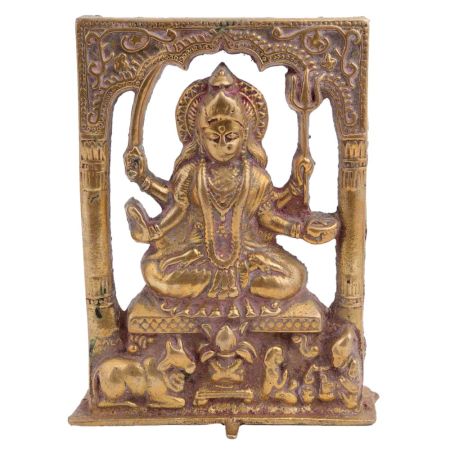 Brass Santoshi Ma In Fame For Temple Worship