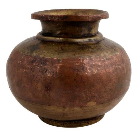 Copper Brass Gangajamuna Gangajal Pot
